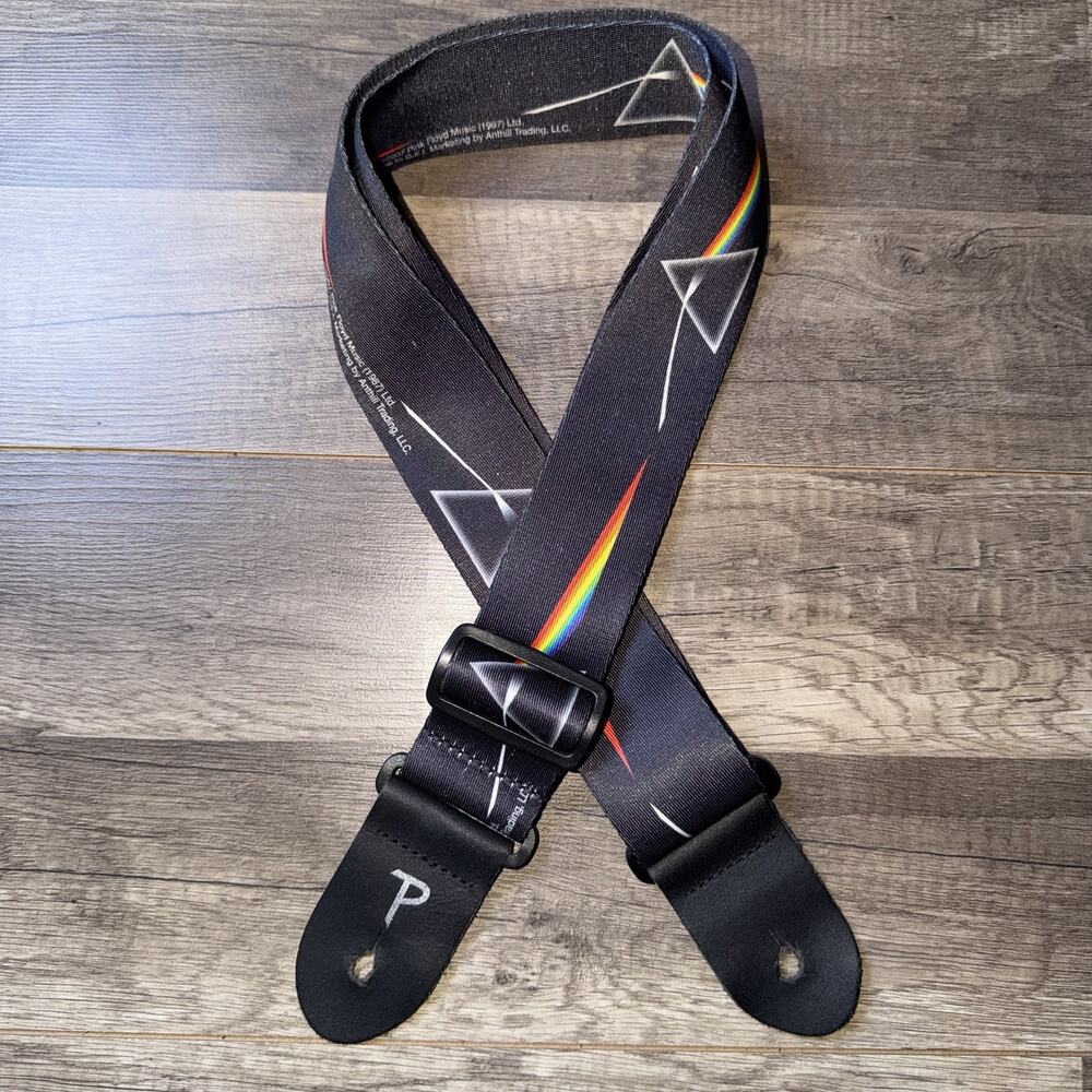 Perri's Pink Floyd Dark Side of the Moon 2" Polyester Guitar Strap